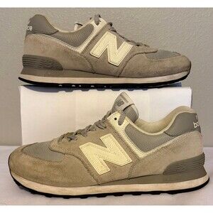 New Balance Classic  574  Grey  Men's Sneakers Size 10